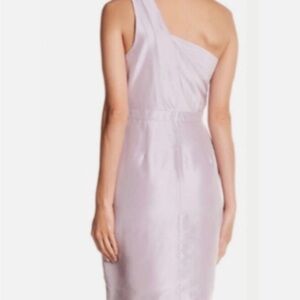 J. Crew One-Shoulder Lavender Mini Dress